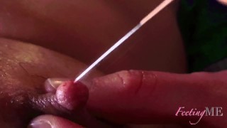 We Love To Play Kinky With Needles Urethra Sounding Nipple Play And Feet Fetish