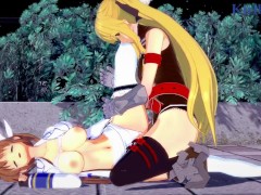 Nanoha Takamachi and Fate Testarossa futanari sex - Magical Girl Lyrical Nanoha StrikerS Hentai