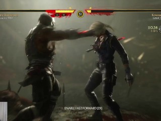 Mortal Kombat 11 Sonya vs Baraka