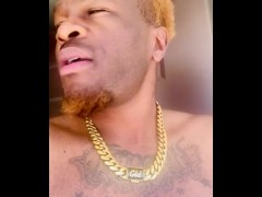 GAKTrizzy scared to slide & get beat up