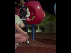 Video I was jacking off at the park and got caught so he wanted his dick sucked