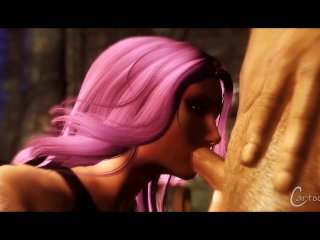 Devon & Valleri  Romance in Castle Volkihar - Skyrim Porn