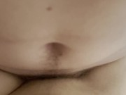 Preview 1 of Quick silent creampie sex