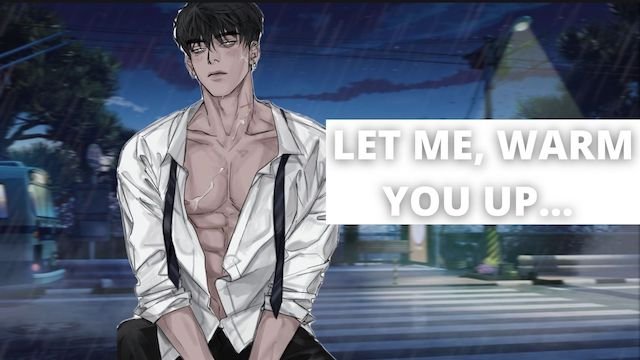 Male Coworker Takes Control In The Rain. (Exhibitionist Finger Fuck) Part 1