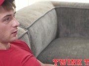 Preview 5 of TwinkTop - Hairy muscle dad coach takes beautiful jock top’s massive cock