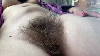 A Hairy Pussy In Your Face For Ten Minutes