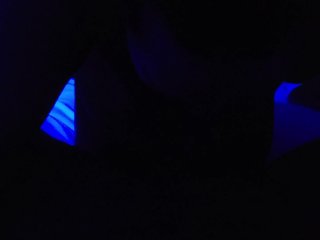 Amateur blacklight pov blowjob