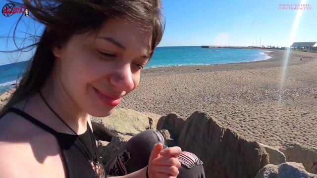 Public sex on the streets of Barcelona - DOLLSCULT
