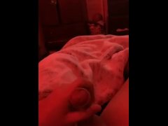 Big cum shot jerkoff