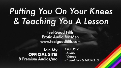 Your Big Cock Coach Puts You On Your Knees & Teaches You A Lesson [Facefuck] [Erotic Audio for Men]