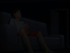 Summertime Saga: MILF Caught A Guy  Watching Porn In The Living Room Ep101