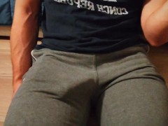 Hands free cum in my pants - Virgin loser