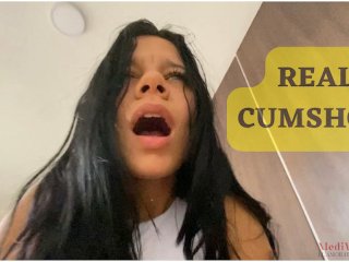 cumshot compilation, female orgasm, try not to cum, amateur