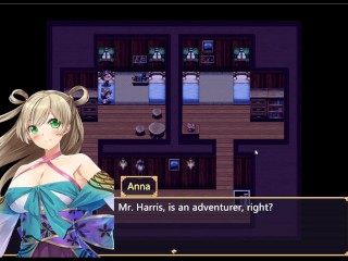 Дорога приключений [PornPlay Hentai Sex Game] Эп.1 девушка-волшебница любит кримпай