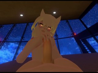Futa Girl MakeOut with Her_Girl vrchat