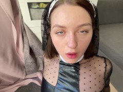 Video COVERED ON CUM. A Slut Nun Loves To Fuck Cancer And Get A Load Of Sperm On Her Face