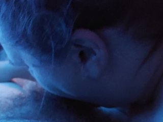 Blow job Under the Lights with Daddy