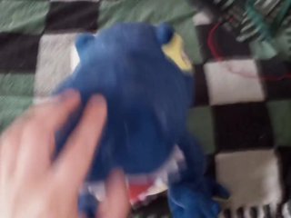 Blue dinosaur t-rex Peeing#2