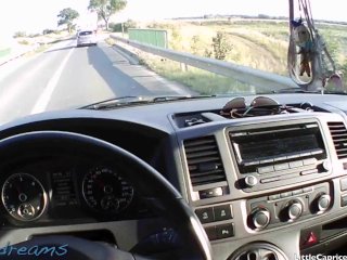 STREETFUCK COM Horny Hitchhiker LITTLE CAPRICE payed the ride with her pussy