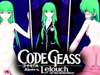 code geass, c c, anime, koikatsu