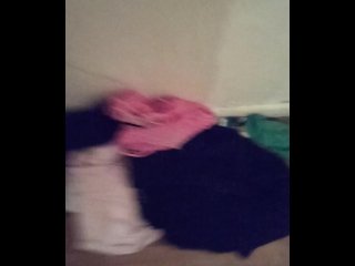 Checking the hot wife's panties