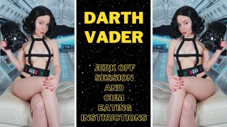 Darth Vader - Jerk Off Session and CEI