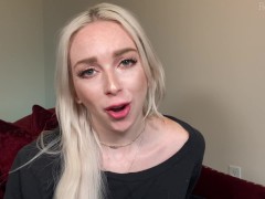 Video Adorable Freckled Blonde Dirty Talking JOI Homewreaking Anal & Cum Begging - Remi Reagan