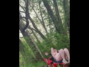 Preview 6 of Fucking in the woods on an ATV!!