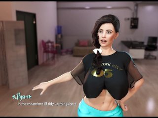 butt, big boobs, babe, visual novel