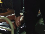 Preview 2 of Bondage orgasm - Nomi Melone - Marcus - Loud moans - Hitachi - Pussy tease - Orgasm