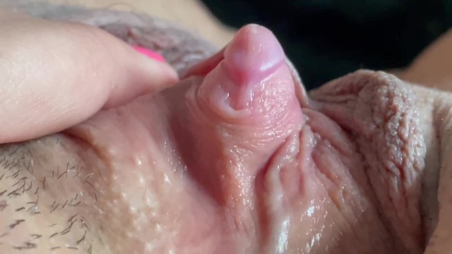Meaty Pussy Clitoris - I Love Playing with my Large Big Clitoris Shaved Pussy in Sunlight -  Pornhub.com