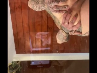 POV-SQUISHED UNDER MY BIG BUTT, BIG THIGHS, FAT CLIT, FAT LIPS