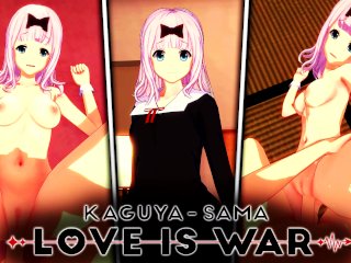 love is war hentai, love is war, cum inside, big tits