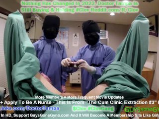 Semen Extraction #3 On Doctor Tampa Whos Taken By Nonbinary Medical Perverts To "The Cum Clinic"!!!!