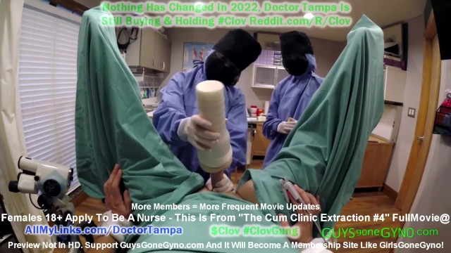 Dutch Clinic - Semen Extraction #4 on Doctor Tampa Whos taken by Nonbinary Medical  Perverts to \