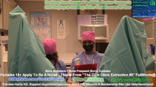 Semen Extraction #5, Doctor Tampa Taken By PervNurses Stacy Shepard & Nurse Jewel To The Cum Clinic!