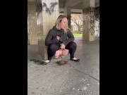 Preview 6 of Public pissing