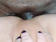Preview 4 of Pov Feeling his monster bbc hitting my stomach too big thick cock missionary moaning sissy slut (8k)