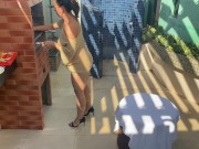 Preview 1 of a little behind the scenes of amateur porn with a beautiful latina milf