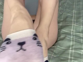 bought socks with kittens and decided to play with them Part 3