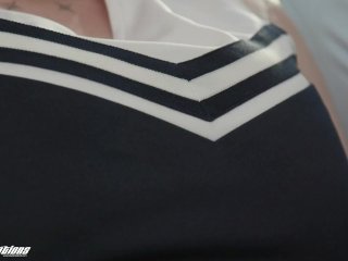 New Sensations - Big Tits Teen Cheerleader Alyx Star Fucks Big Dick Principal screenshot number 1
