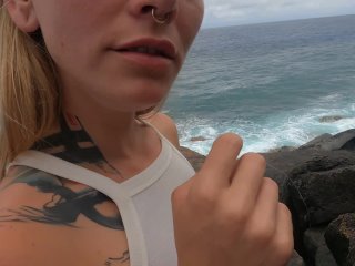 Sammmnextdoor Date Night #01 - Fuck_Me by the Ocean in Hawaii - Public_Sex Amateur_Couple