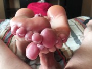 Preview 5 of Pink soft teen feet mmmmmmmmmmmmm