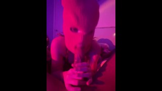 White Slut Sucks BBC Dick in Ski Mask Onlyfans Leak - Pornhub.com