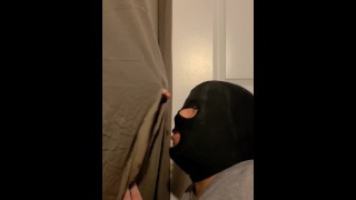 Daddy with big thick cock visits gloryhole OnlyFans gloryholefun1 