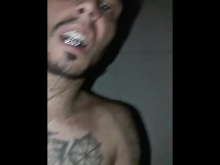 exclusive, tattoo, vertical video, masturbation