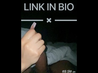 STEPMOM gives_son best HANDJOB before bed