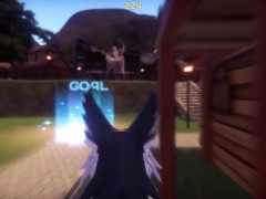 Monster Girl Island [Monthly Patreon choice Hentai game] Ep.10 saving the cute catgirl from falling