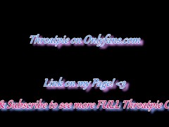 PAWG with Gorgeous Pale Feet and Legs is Pinned Back for Reverse 69 Deepthroat & Pulsating Throatpie