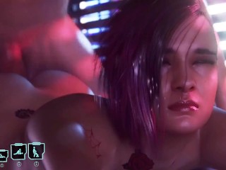 Cyberpunk 2077 Sex Episode - Sexe Anal Avec Judy Alvarez, Jeu Animé 3D